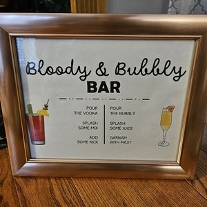 Rose Gold Picture Frame 8 x 10